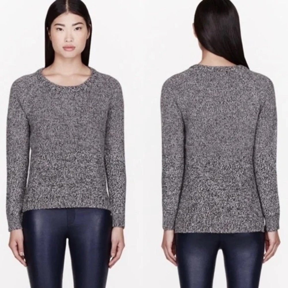 Rag & Bone Small Tonal Gray Sweater